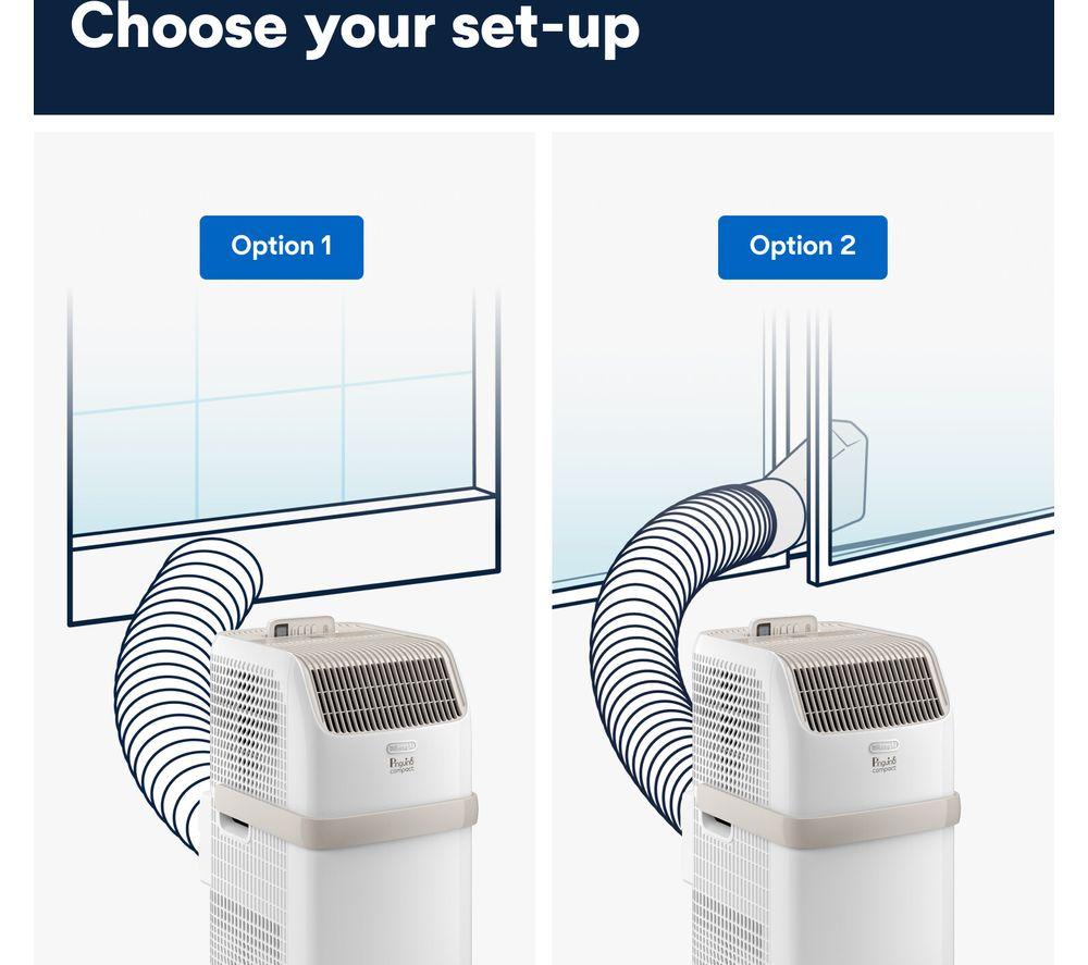 DELONGHI Pinguino ES72 8300 BTU Air Conditioner & Dehumidifier