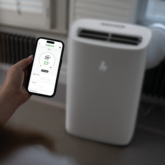 Meaco Cirro™ 14000 BTU Super Quiet Inverter Smart Portable Air Conditioner - Cooling Only - CIRRO14000PRO