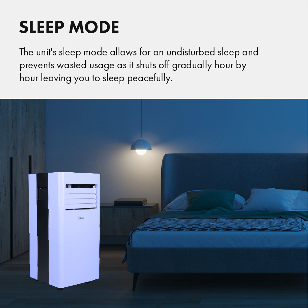Midea Economy 2.5KW 9000BTU Portable Air Conditioner - MPPH-09E