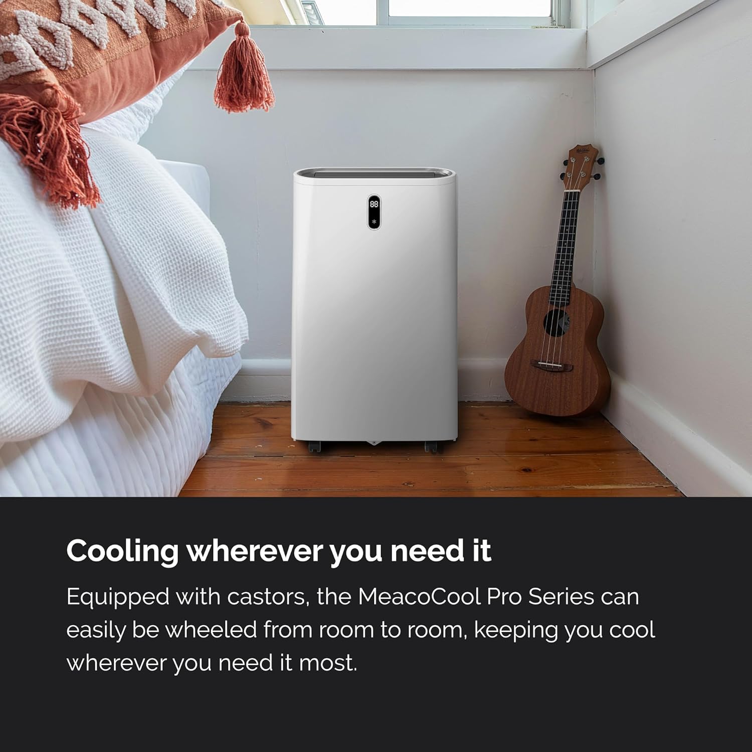 Meaco Pro 12,000 BTU Air conditioner, with Heating - MC12000CHRPRO