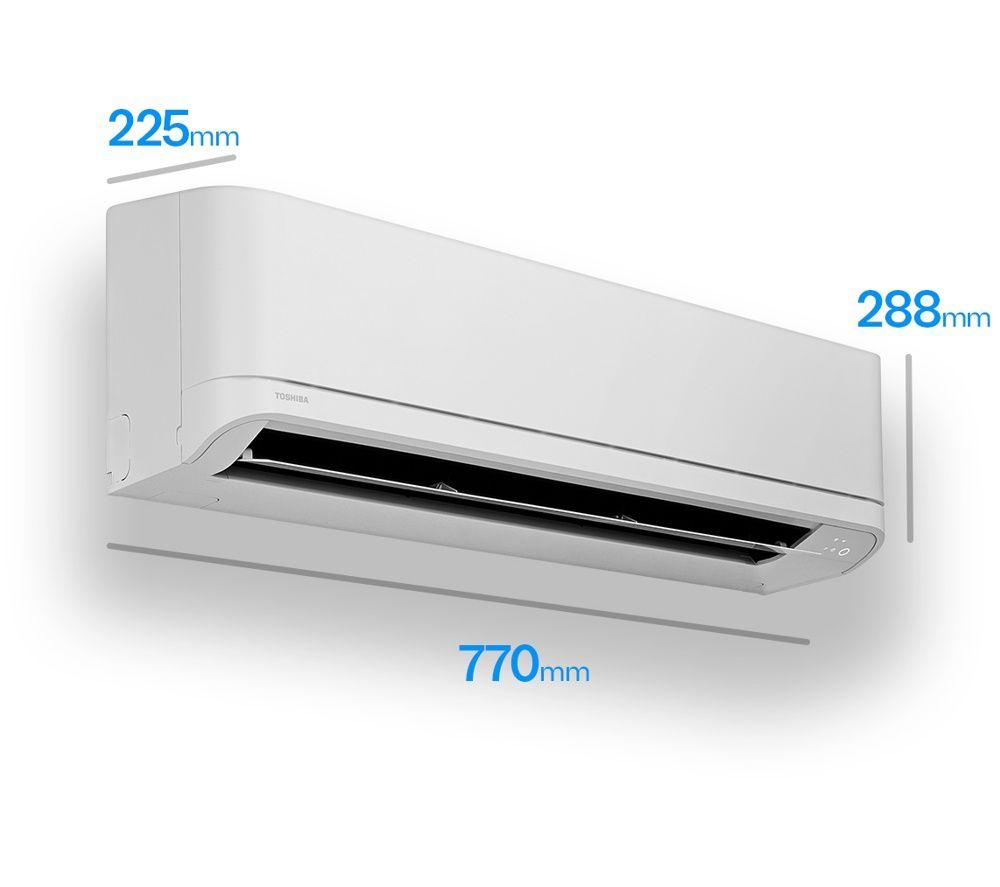 Toshiba Seiya 2.6 kW Single Split Air Conditioner – R32 Inverter Cooling & Heating, WiFi Ready