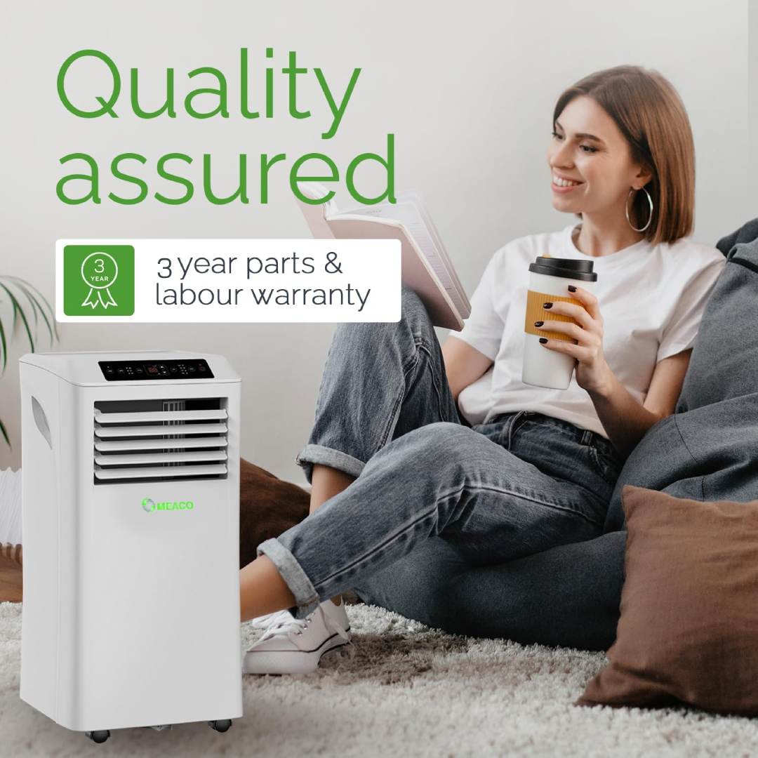 MeacoCool MC Series 9000 BTU Portable Air Conditioner - White - MC9000