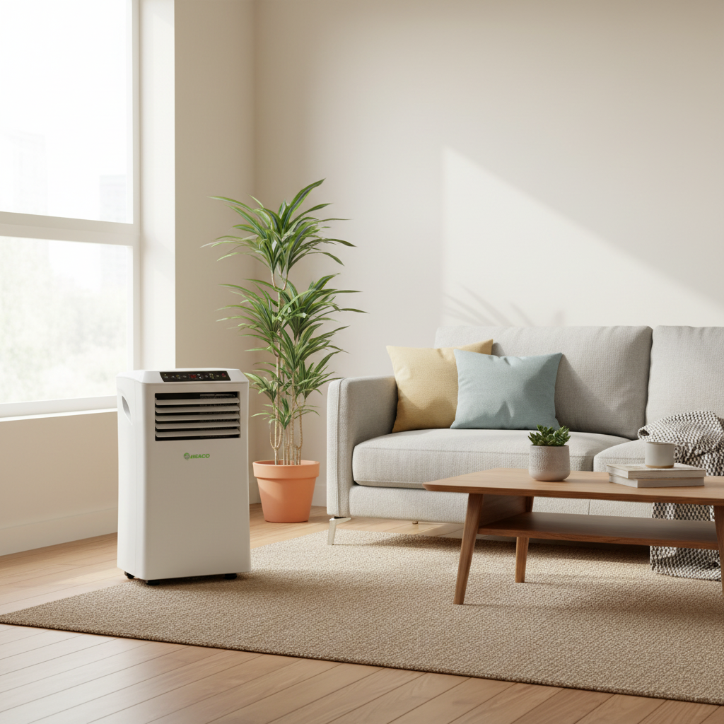 MeacoCool MC Series 10000 BTU Portable Air Conditioner With Cooling & Heating - White - MC10000CH