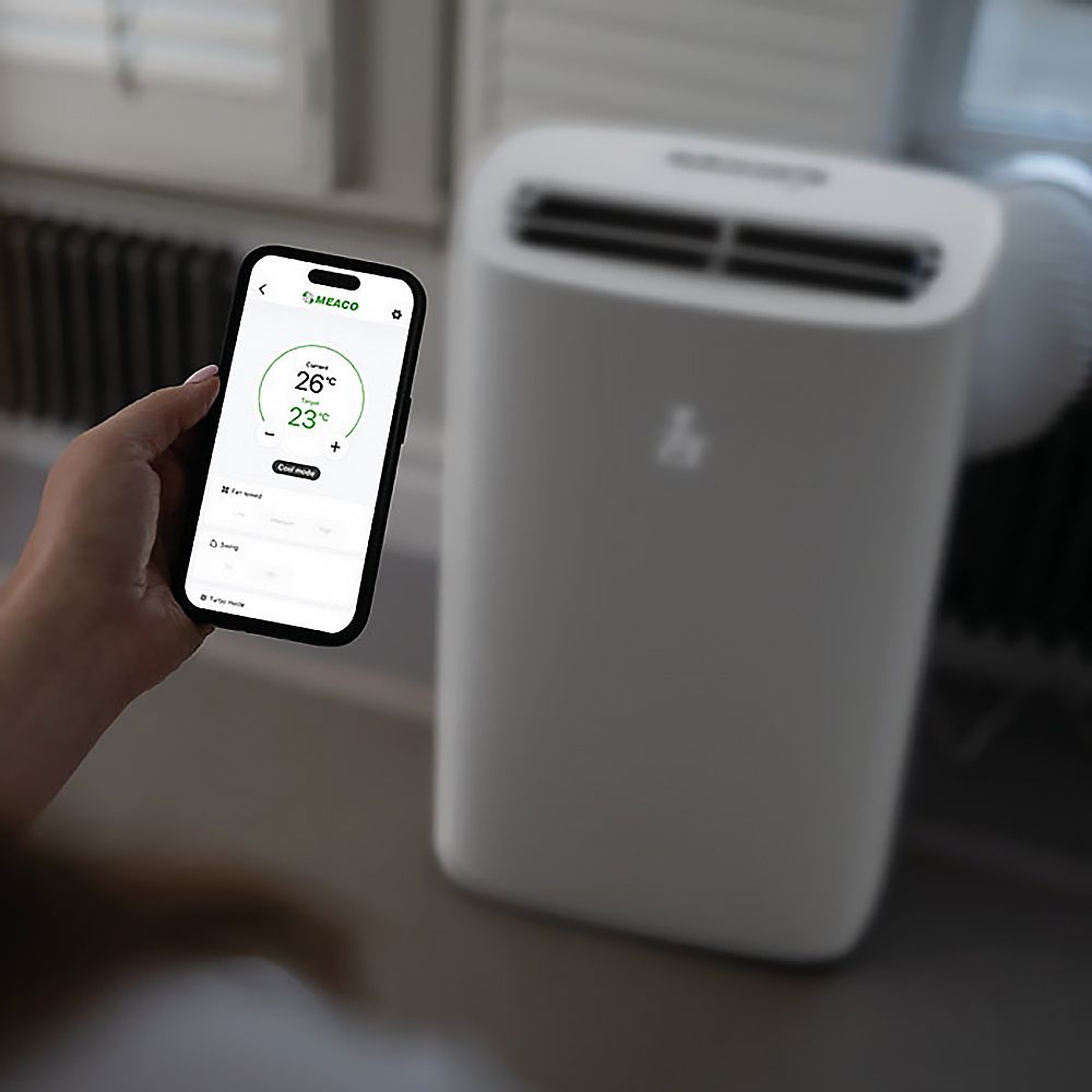 Meaco Cirro+ 14000 BTU Portable Air Conditioner – Inverter Cool & Heat, Smart App